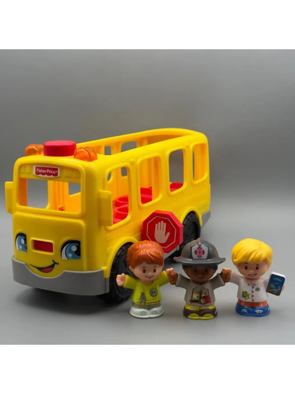 Fisher Price Little People School Bus with 3 Figures 2016 Works